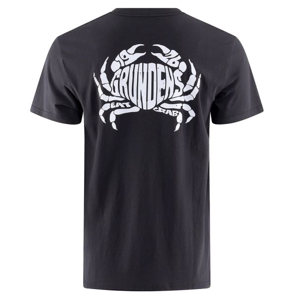 Grundéns Tričko Eat Your Words HD Pocket Tee Crab Graphic Black