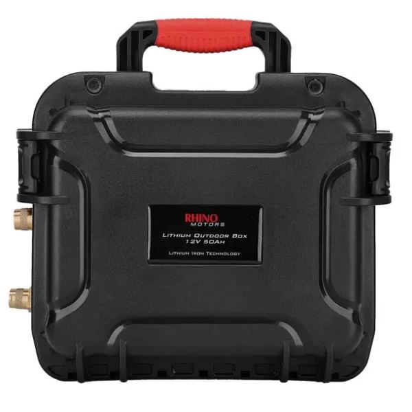 Rhino Baterie LiFePO4 Outdoor Box 12V 50Ah