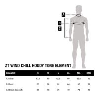 Nash Mikina Zero Tolerance Wind Chill Hoody Two Tone Element (9)