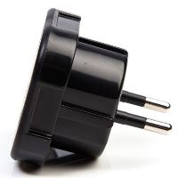 RidgeMonkey Adaptér K Nabíječce Vault UK 3 Pin to EU 2 Pin Adaptor (2)