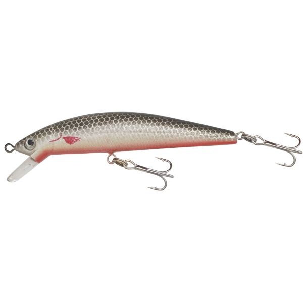 Kamasaki Wobler Minnow Stříbrná-Červená 9,5 cm 3 g