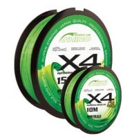 Mistrall Splétaná Šňůra Shiro Braided Line X4 Zelená 150 m - Průměr 0,17 mm / Nosnost 15,1-Průměr 0,17 mm / Nosnost 15,1 kg