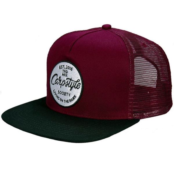 Carpstyle Kšiltovka Burgundy Snapback