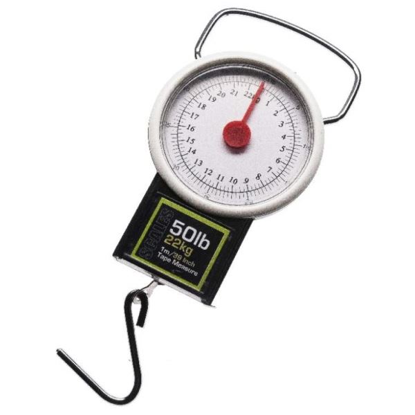 Angling Pursuits Váha s Metrem Small Scales With Tape Measure