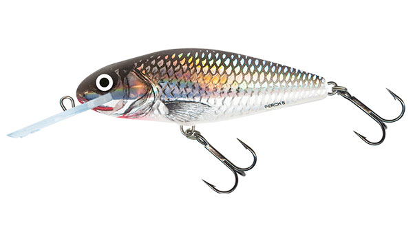 Salmo wobler perch deep runner holographic grey shiner 8 cm 14 g