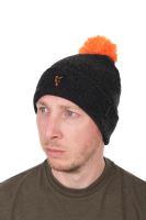 Fox Čepice Collection Bobble Hat Black Orange (1)