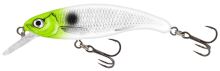 Salmo Wobler Slick Stick Floating Green Bone Flash 6 cm