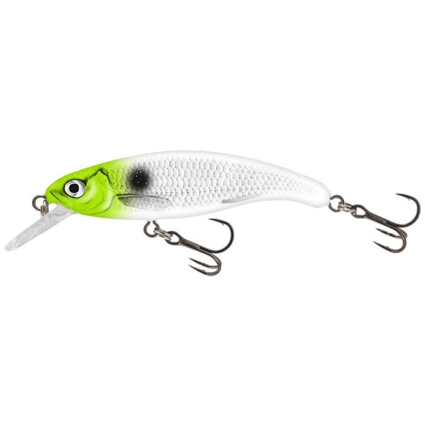 Salmo Wobler Slick Stick Floating Green Bone Flash 6 cm