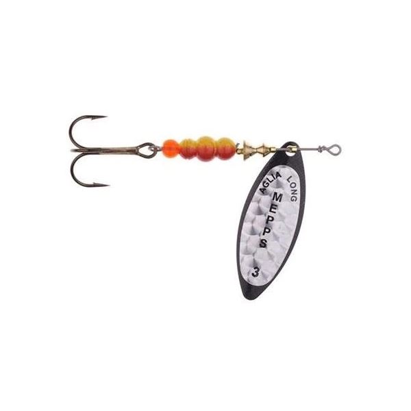 Mepps Třpytka Aglio Long Duhová Černá