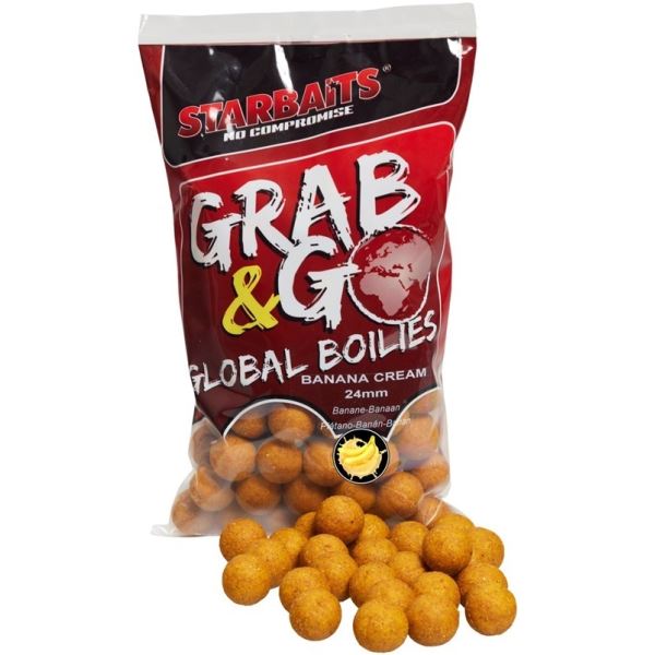 Starbaits Boilies G&G Global Banana Cream