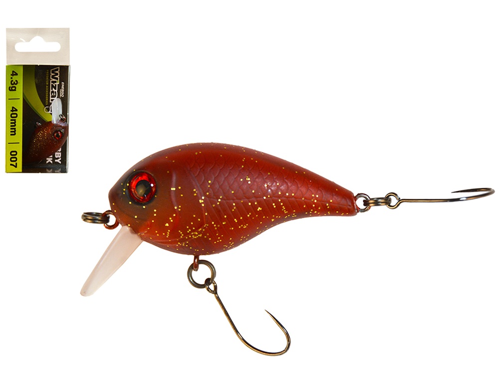 Wizard wobler chubby crank 007 4 cm 4,3 g