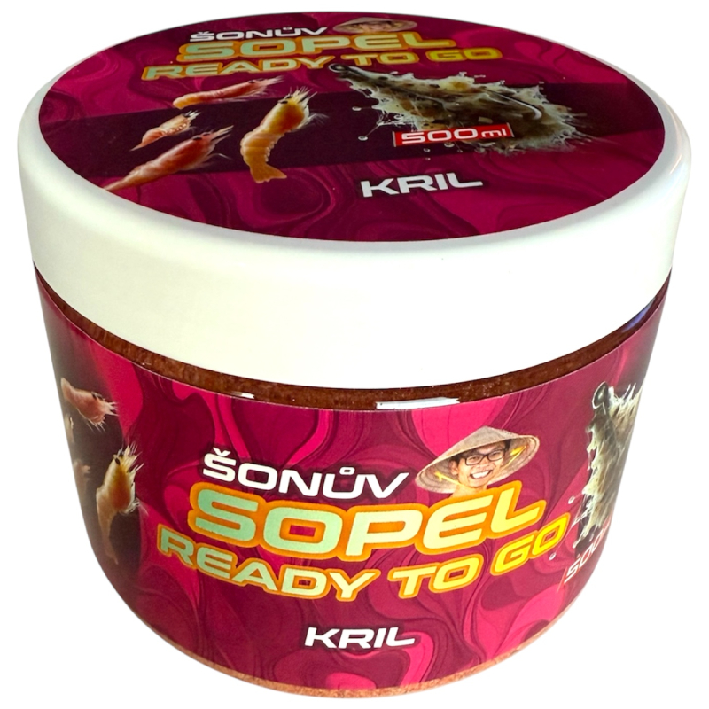 Levně Dk fishing šonův sopel ready to go kril 500 ml