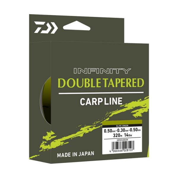 Daiwa Ujímaný Šokový Vlasec Double Tapered Mono 320 m