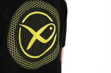 Matrix Tričko Large Logo T-Shirt Black Lime (3)