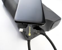 RidgeMonkey Napájecí kabel USB A To Multi Out 1 m (2)