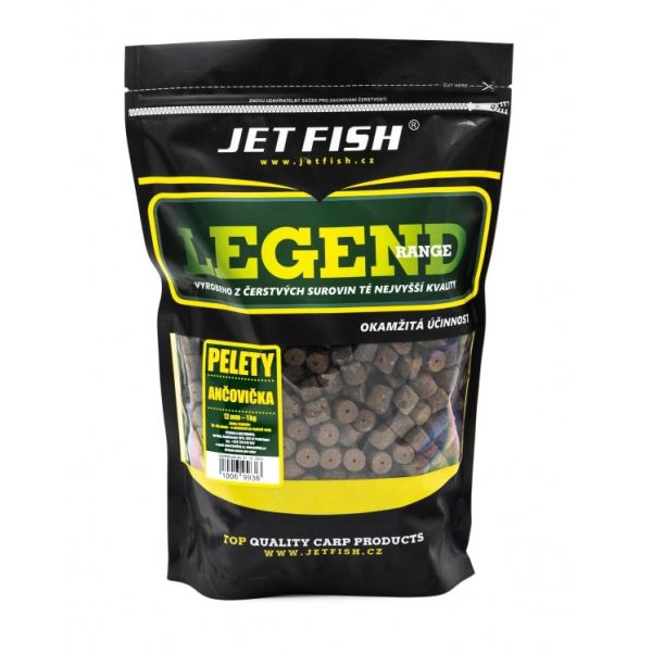 Jet Fish Pelety Legend Range Ančovička 1 kg