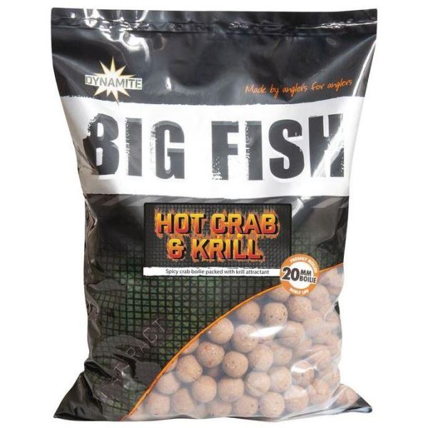 Dynamite Baits Boilies Big Fish Hot Crab Krill