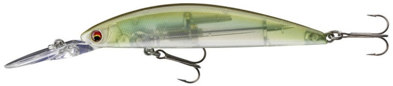 Daiwa wobler tournament current master 93f-dr see through shad - 9,3 cm 12 g