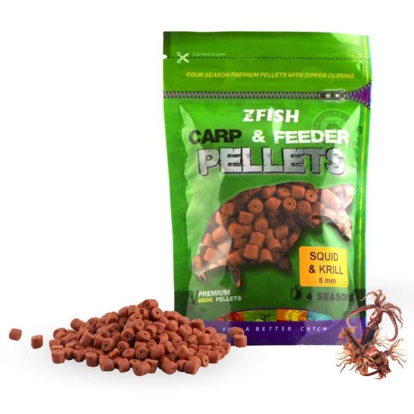 Zfish Chytací Pelety Carp & Feeder Pellets 8 mm 200 g