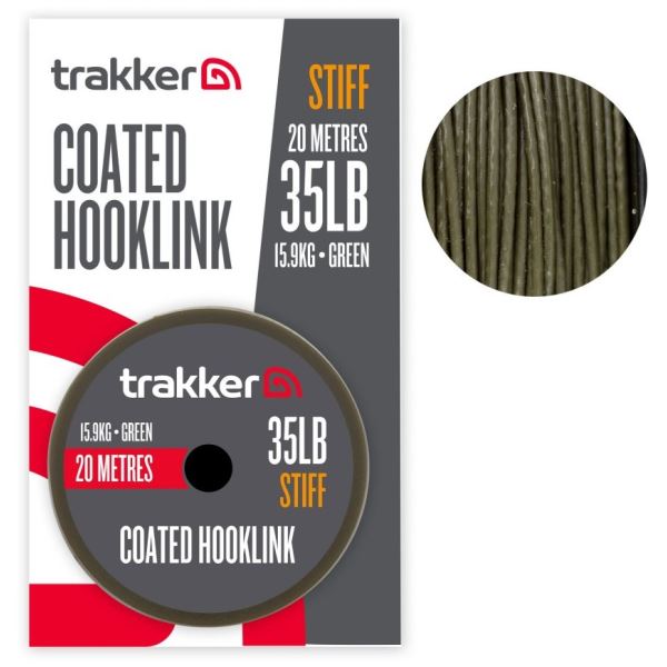 Trakker Návazcová Šňůra Stiff Coated Hooklink 20 m