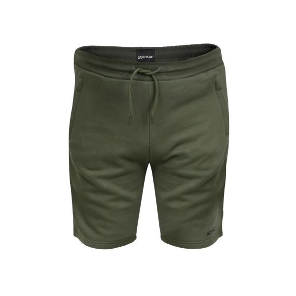 Sonik Kraťasy Green Fleece Shorts