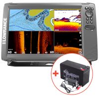 Lowrance Echolot Hook² 12 Se Sondou Tripleshot