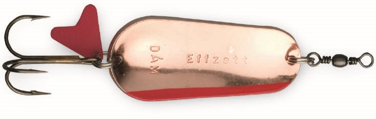 Levně Dam třpytka standard spoon sinking silver copper - 8 cm 45 g
