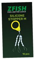 Zfish zarážky silicone stopper Čirá 15 ks (2)