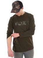 Fox Triko Long Sleeve Khaki Camo T Shirt