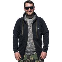 Giants Fishing Mikina Se Zipem A Kapucí Černá (7)