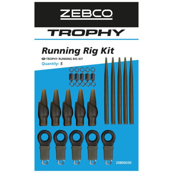 Zebco Závěsky Trophy Running Rig Kit 5 ks