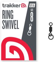 Trakker Obratlík Ring Swivel Velikost 8 10 ks