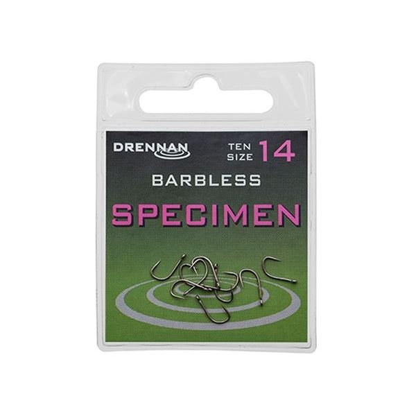 Drennan Háčky Bez Protihrotu Specimen Barbless