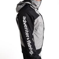 Adventer & Fishing Membránová Bunda Titanium Black (14)