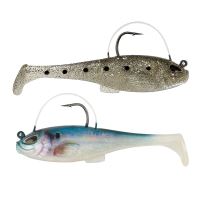 Berkley Gumová Nástraha Powerbait Agent E HD Shad & Salt ´n Pppr 2 ks - 9,5 cm 23,5 g