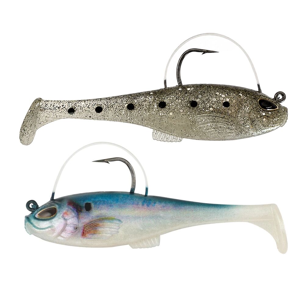 Berkley gumová nástraha powerbait agent e hd shad & salt ´n pppr 2 ks - 8 cm 14 g