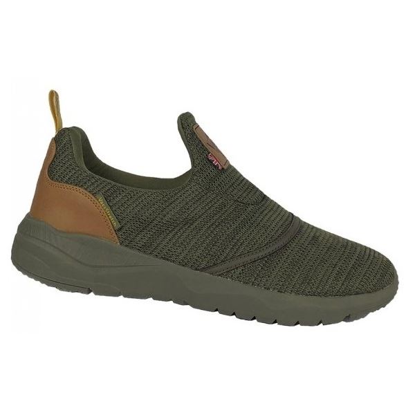 Vass Boty Easy Stretch Trainer Khaki