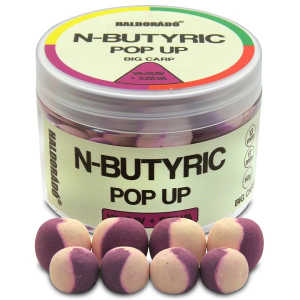 Haldorádó Pop-Up N-Butyric Big Carp 50 g 13+17 mm Kyselina Máselná