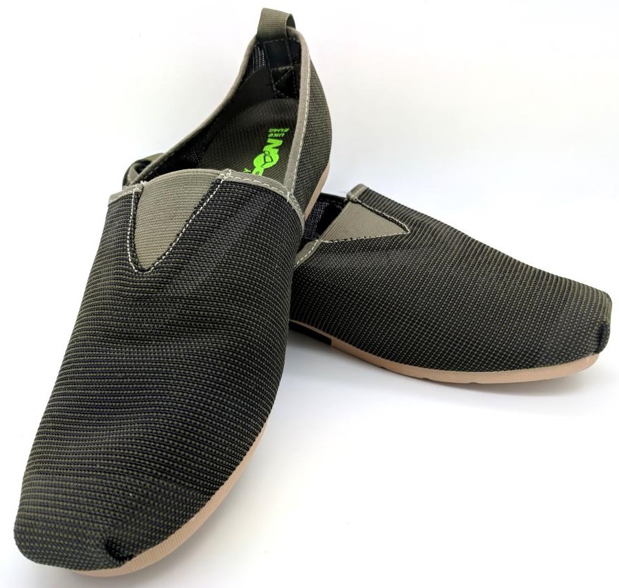 Korda boty kore slip ons olive-velikost 6
