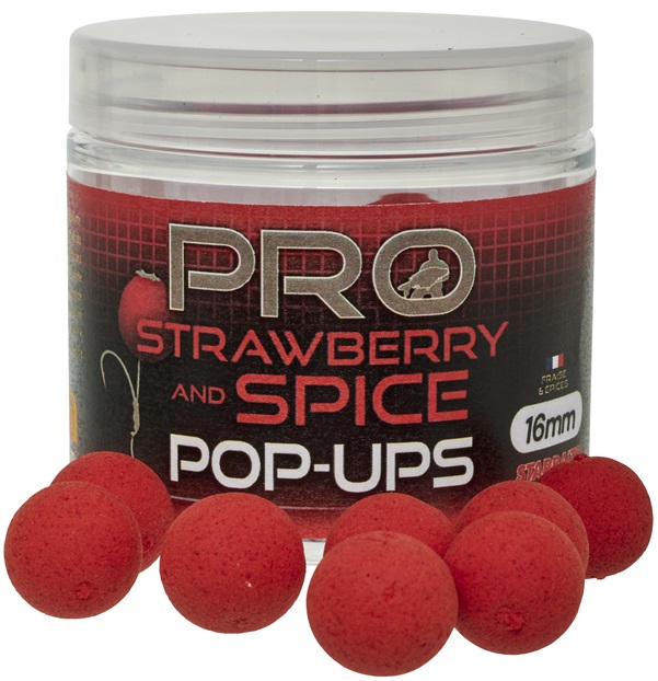 Levně Starbaits pop up pro strawberry spice 50 g - 12 mm