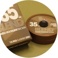 One More Cast Návazcová Šňůrka Blend Coated Hooklink 20 m Brown (2)