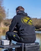 Matrix Mikina Large Fade Logo Hoody Black Lime (5)
