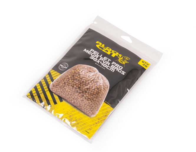 Black cat pva sáčky pellet pro mega pva bags 20pcs - 15x20 cm