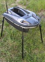BBPOD Nerezový Stojan Basic Stainless Pod Na Zavážecí Lodičku Mivardi Carp Scout (1)