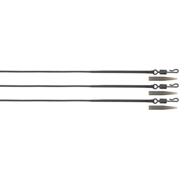 Fox Montáž Edges Naturals Leadcore Leaders 50 lb 75 cm 3 ks