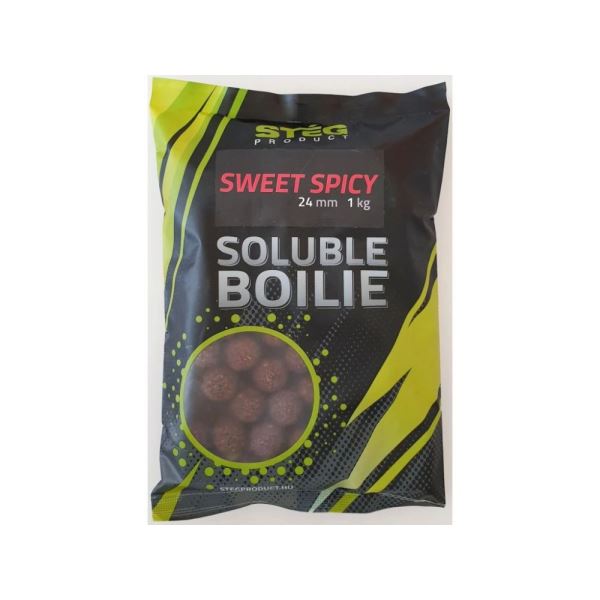 Stég Rozpustné Boilie Soluble Boilie 1 kg 24 mm
