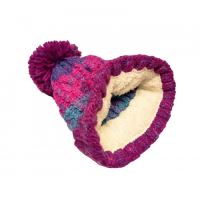 R-SPEKT Kulich MAXI PomPom Beanie Modrovínový (8)