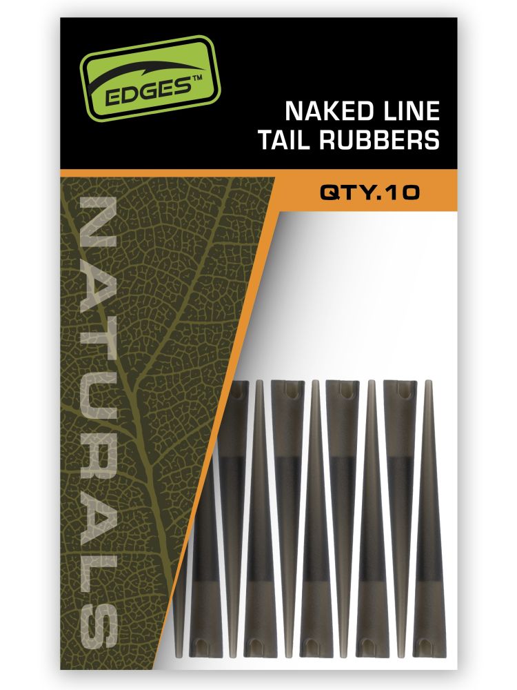 Fox převleky na závěsky edges naturals naked line tail rubbers 10 ks
