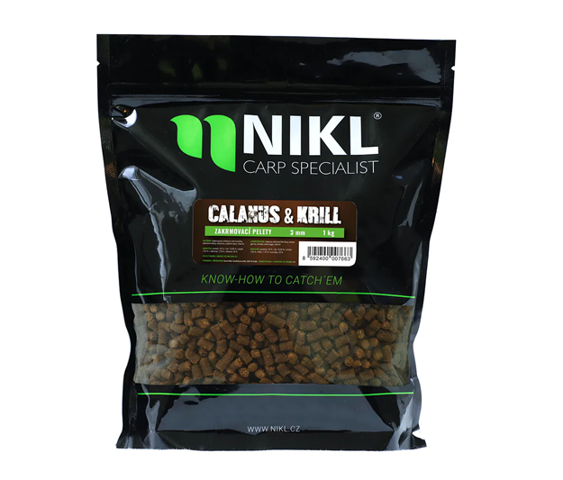 Levně Nikl pelety calanus & krill 1 kg - 3 mm