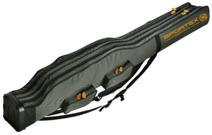 Sportex pouzdro na pruty 2024 dvoukomorové pro 2-4 pruty vi - 150 cm